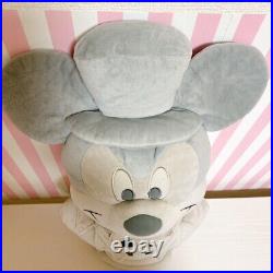 Tokyo Disney Halloween Mickey Haunted Mansion Big Cushion Plush Stone? 2018 Gray