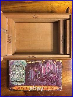 Vintage 1971 Haunted Mansion Puzzle Box Walt Disney World Secret Panel Chest