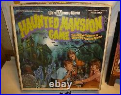Vintage 1975 Lakeside Walt Disney Haunted Mansion Board Game Incomplete