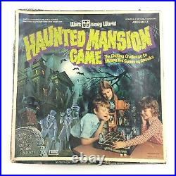 Vintage 1975 Walt Disney World Haunted Mansion Game Incomplete