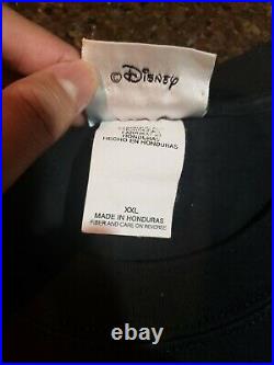Vintage Disney World Haunted Mansion Black Watch Out Shirt size XXL