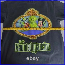 Vintage Disneyland The Haunted Mansion Shirt Size M Hitchhiking Ghosts