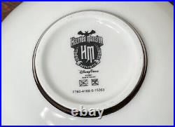 WDW Disney The Haunted Mansion Master Gracey Crest Soup Bowls Set Of 2