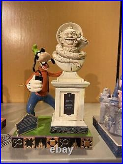 Walt Disney World 50th Anniversary Goofy Haunted Mansion Figurine Jim Shore NIB