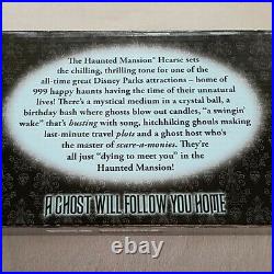 Walt Disney World Haunted Mansion Cool Black Hearse Die Cast Ghost Carriage NEW