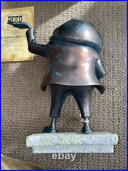 Walt Disney World Haunted Mansion Room for 1 More Mr. Toad Bronze Statue In Box