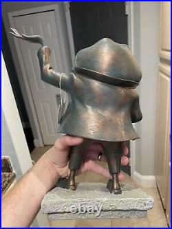 Walt Disney World Haunted Mansion Room for 1 More Mr. Toad Bronze Statue In Box