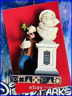 Walt Disney World Jim Shore 50th Anniversary Goofy Haunted Mansion Figurine New