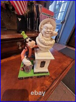 Walt Disney World Jim Shore 50th Anniversary Goofy Haunted Mansion Figurine New