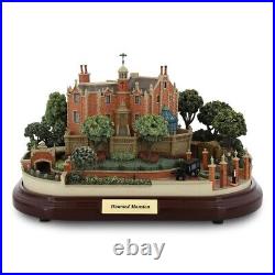Walt Disney World Olszewski Haunted Mansion Light Up Miniature Model & 3 scenes